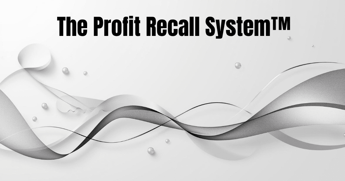 Header image for blog: What the Profit Recall System Really Fixes